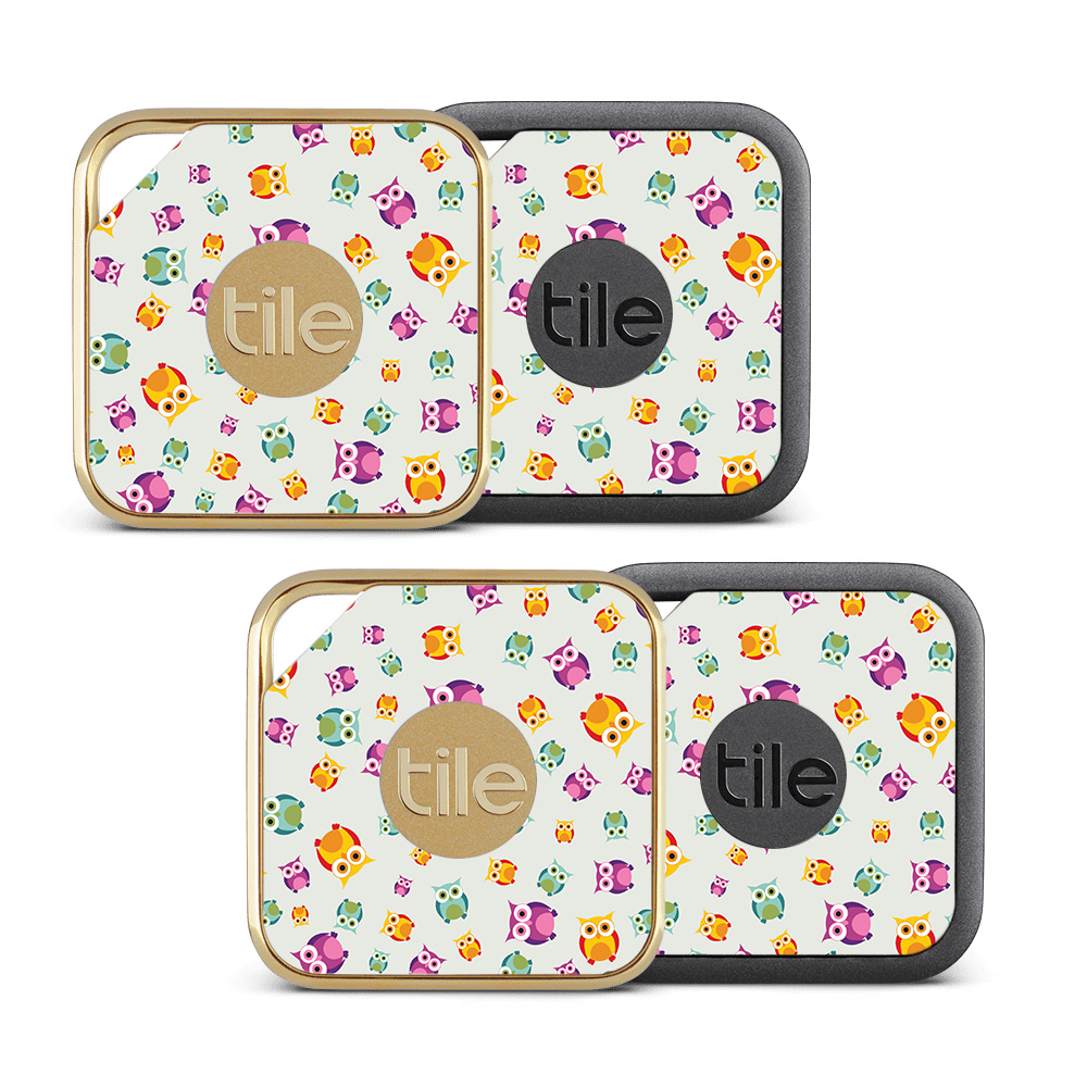 Picture of MightySkins TILEPRO-Owls Skin for Tile Pro Sport & Style Smart - Owls - Pack of 4