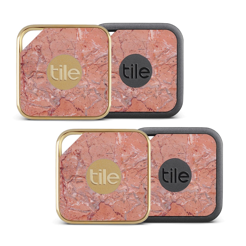 Picture of MightySkins TILEPRO-Pink Marble Skin for Tile Pro Sport & Style Smart - Pink Marble - Pack of 4