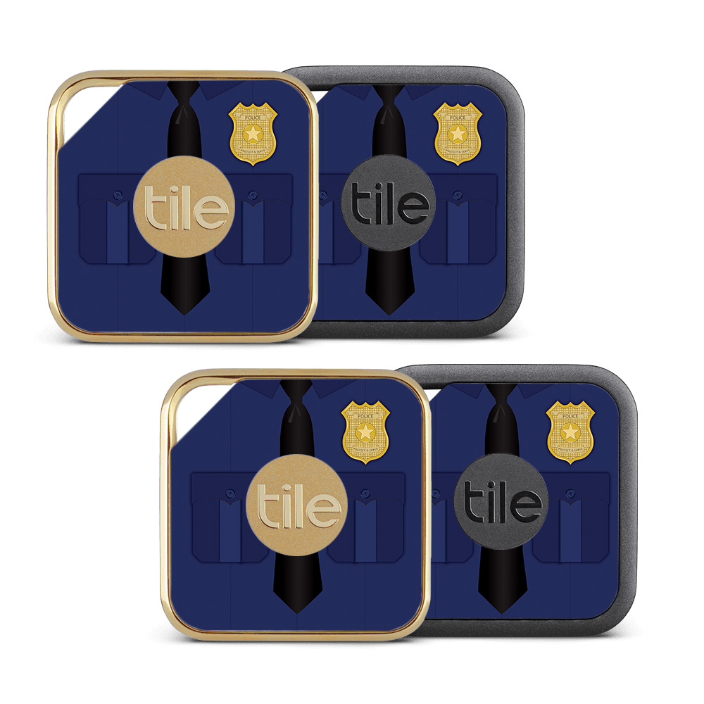 Picture of MightySkins TILEPRO-Policeman Skin for Tile Pro Sport & Style Smart - Policeman - Pack of 4