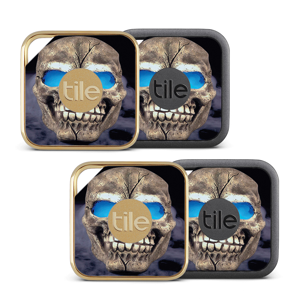 Picture of MightySkins TILEPRO-Psycho Skull Skin for Tile Pro Sport & Style Smart - Psycho Skull - Pack of 4