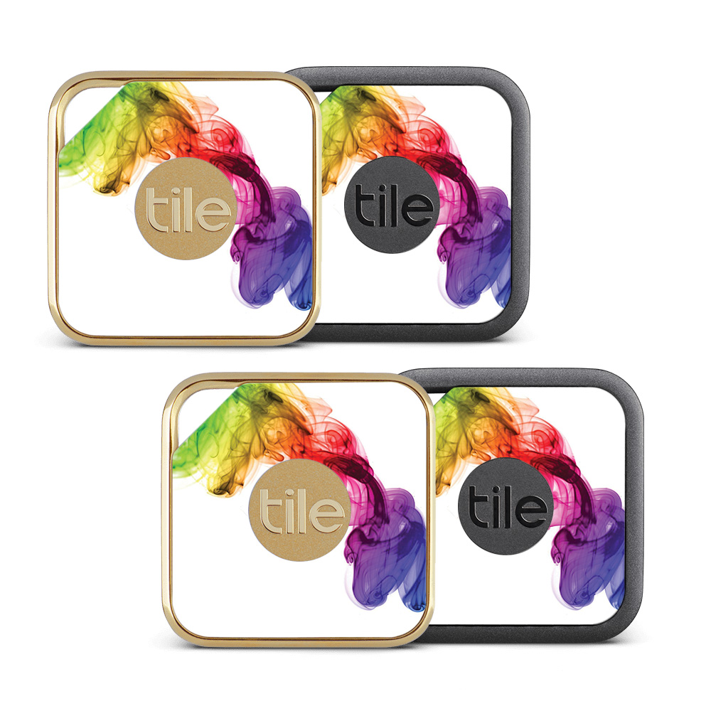 Picture of MightySkins TILEPRO-Rainbow Smoke Skin for Tile Pro Sport & Style Smart - Rainbow Smoke - Pack of 4