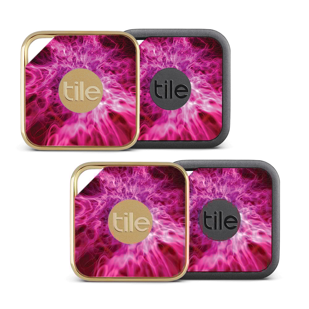 Picture of MightySkins TILEPRO-Red Mystic Flames Skin for Tile Pro Sport & Style Smart - Red Mystic Flames - Pack of 4