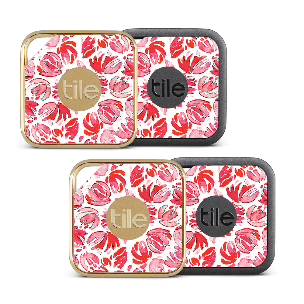 Picture of MightySkins TILEPRO-Red Petals Skin for Tile Pro Sport & Style Smart - Red Petals - Pack of 4