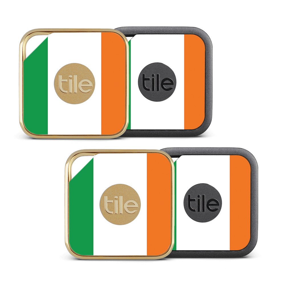 Picture of MightySkins TILEPRO-Irish Flag Skin for Tile Pro Sport & Style Smart - Irish Flag - Pack of 4