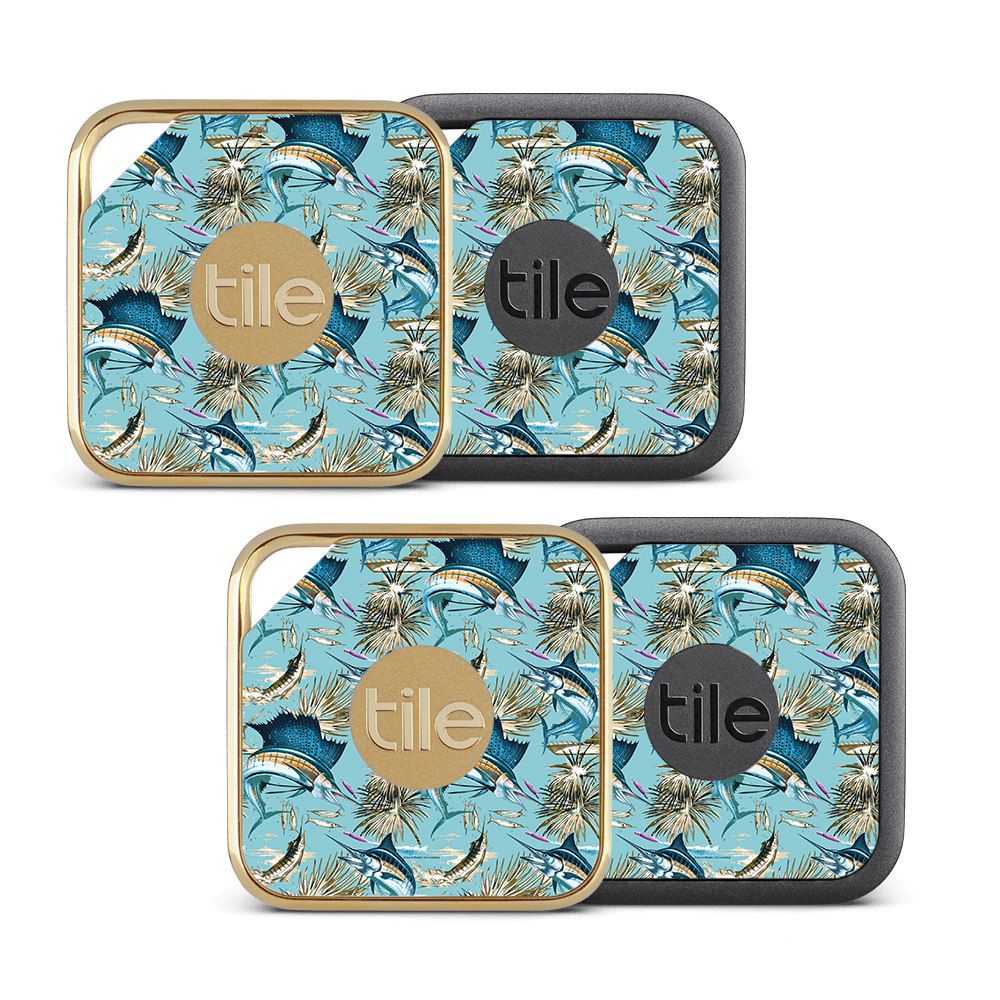 Picture of MightySkins TILEPRO-Island Fish Skin for Tile Pro Sport & Style Smart - Island Fish - Pack of 4