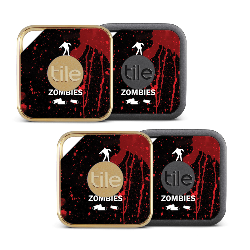 Picture of MightySkins TILEPRO-Kill Zombies Skin for Tile Pro Sport & Style Smart - Kill Zombies - Pack of 4