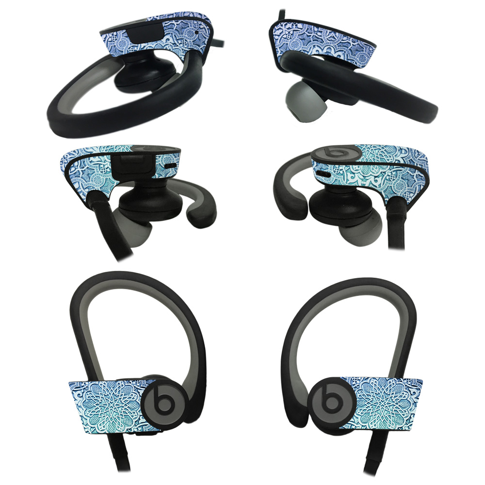 BEPOB2-Carved Blue Skin for Beats Powerbeats2 Headphones - Carved Blue -  MightySkins