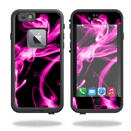 MightySkins LIFIP6PLFR-Pink Flames