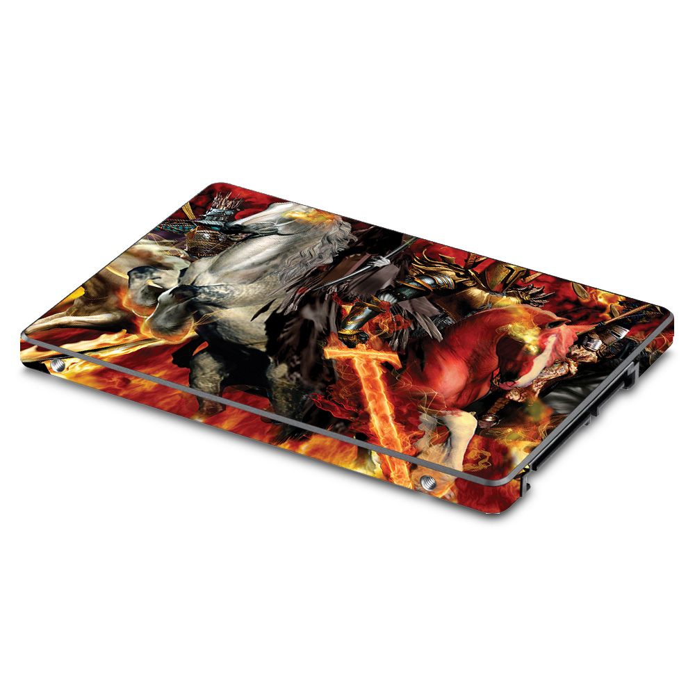 SA850EV-Fire Horsemen Skin for Samsung 850 or 860 Evo 2.5 in. SSD - Fire Horsemen -  MightySkins