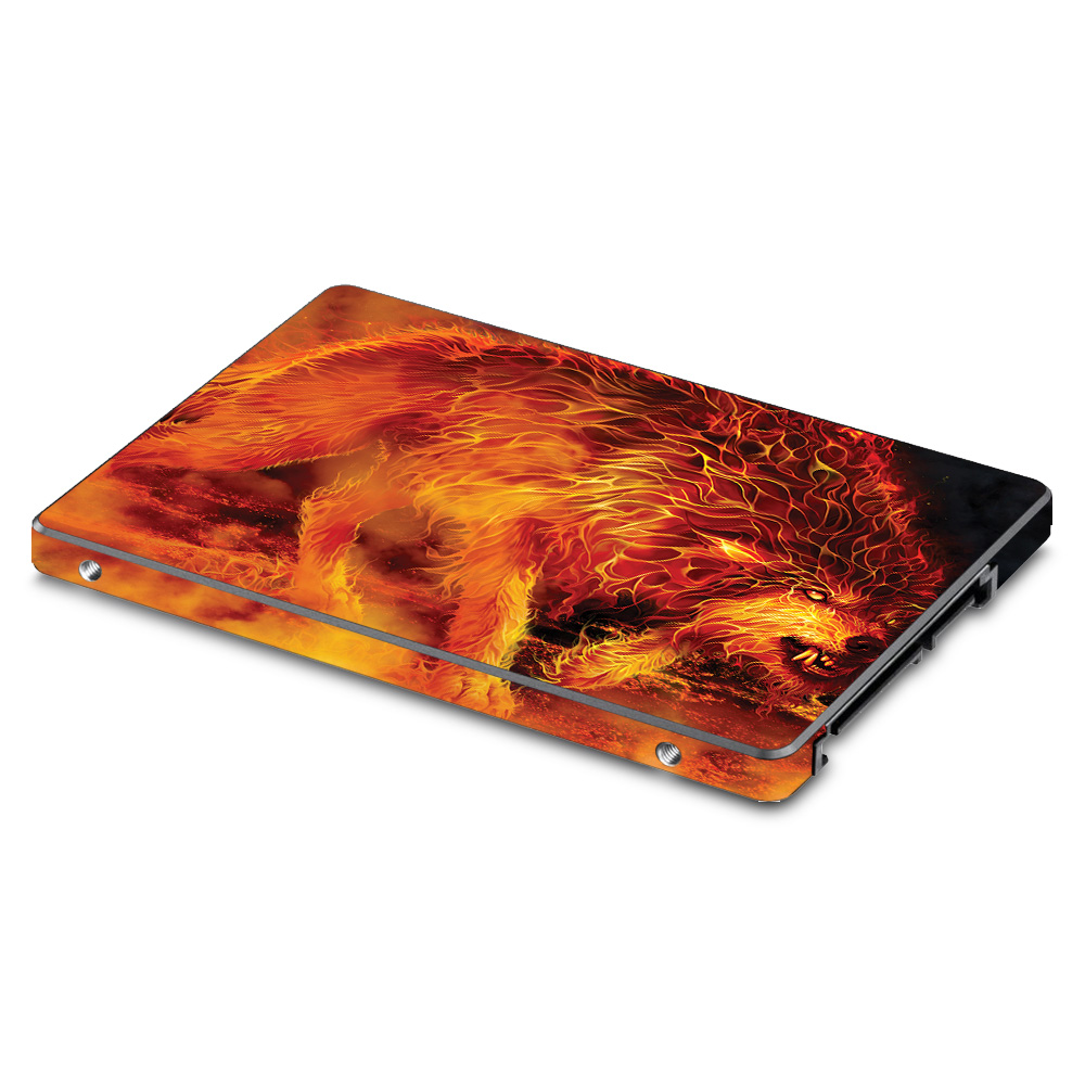 SA850EV-Fire Stalker Skin for Samsung 850 or 860 Evo 2.5 in. SSD - Fire Stalker -  MightySkins