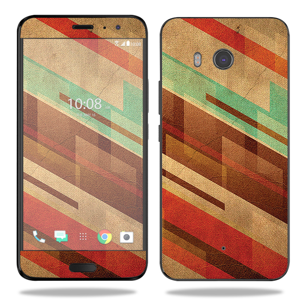 Picture of MightySkins HTCU11-Abstract Wood Skin for HTC U11 - Abstract Wood
