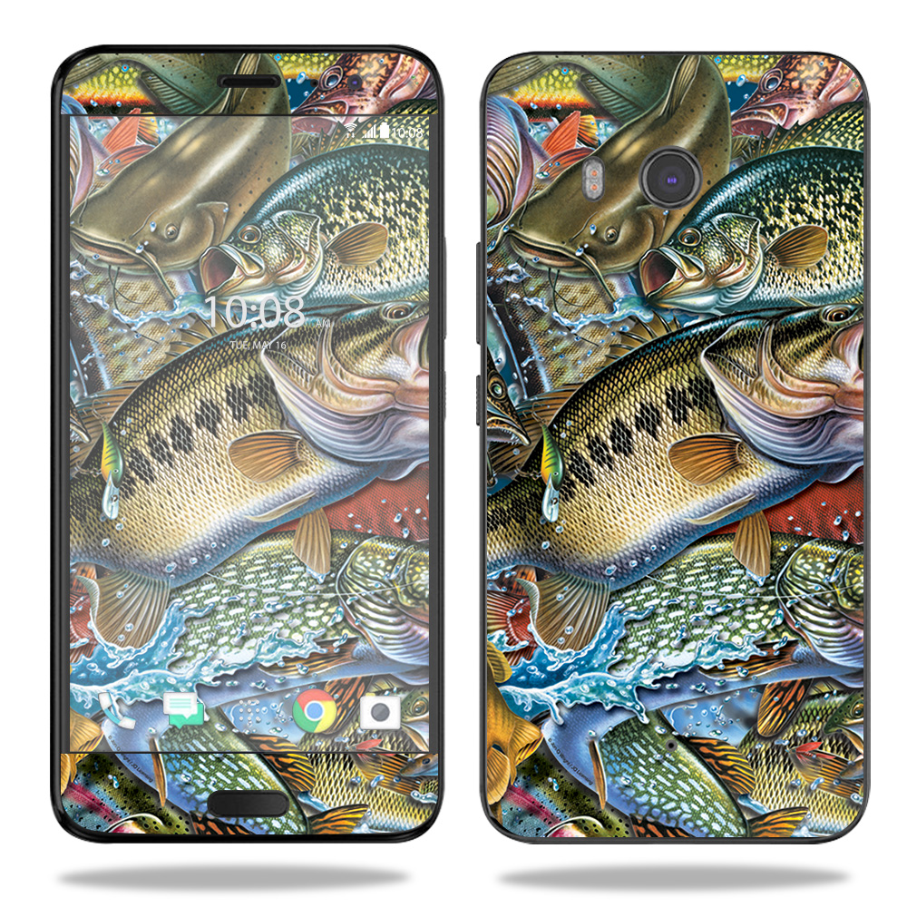 Picture of MightySkins HTCU11-Action Fish Puzzle Skin for HTC U11 - Action Fish Puzzle