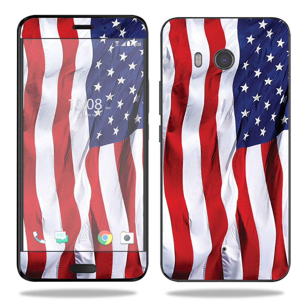 Picture of MightySkins HTCU11-American Flag Skin for HTC U11 - American Flag