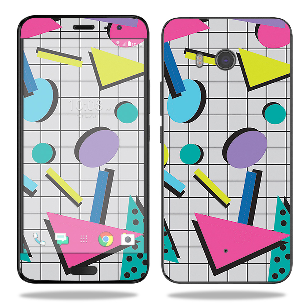 Picture of MightySkins HTCU11-Awesome 80s Skin for HTC U11 - Awesome 80S