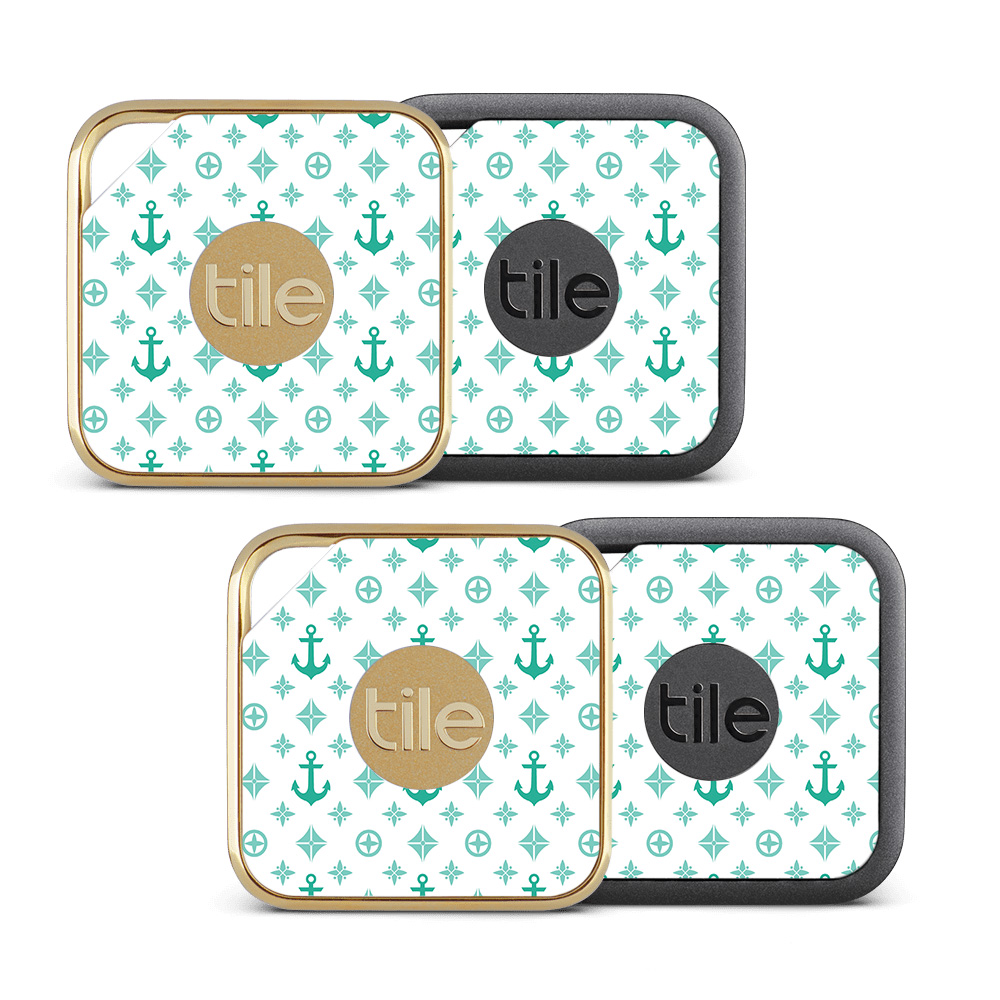 Picture of MightySkins TILEPRO-Teal Designer Skin for Tile Pro Sport & Style Smart - Teal Designer - Pack of 4