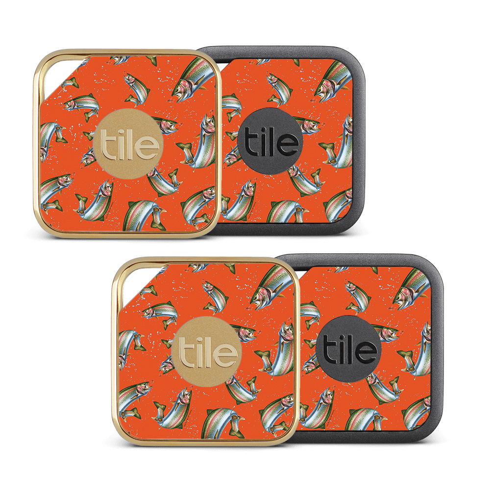 Picture of MightySkins TILEPRO-Trout Collage Skin for Tile Pro Sport & Style Smart - Trout Collage - Pack of 4