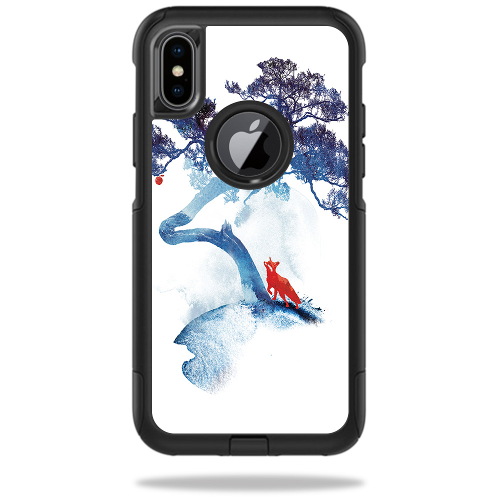 OTCIPX-last apple tree Skin for Otterbox Commuter iPhone X or XS Case - Last Apple Tree -  MightySkins