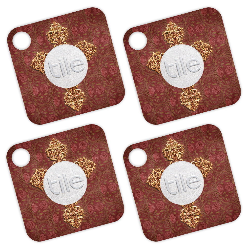 Picture of MightySkins TILEMATE-Nouveau Cross Skin for Tile Mate - Nouveau Cross