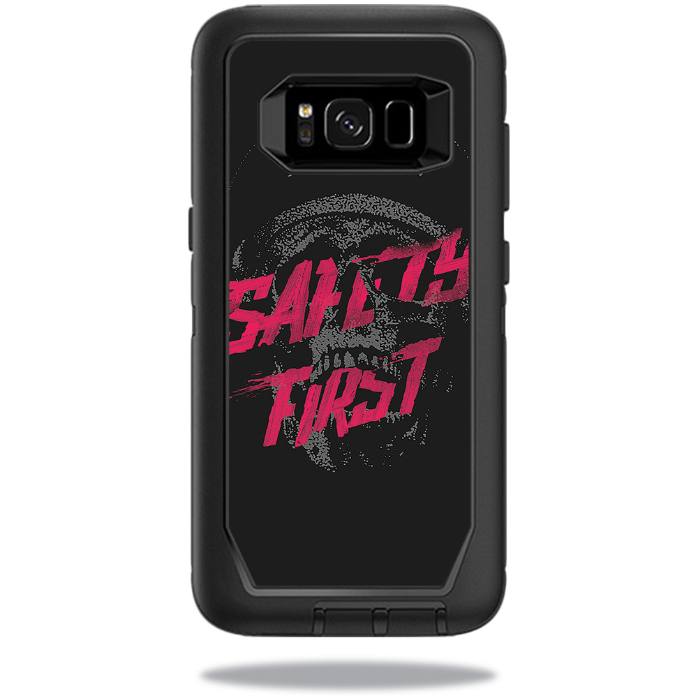 OTDSGS8-safety first Skin for Otterbox Defender Samsung Galaxy S8 Case - Safety First -  MightySkins