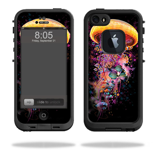 LIFIP5S-Jellyfish Ride Skin for Lifeproof iPhone 5, 5S & SE Case Fre - Jellyfish Ride -  MightySkins