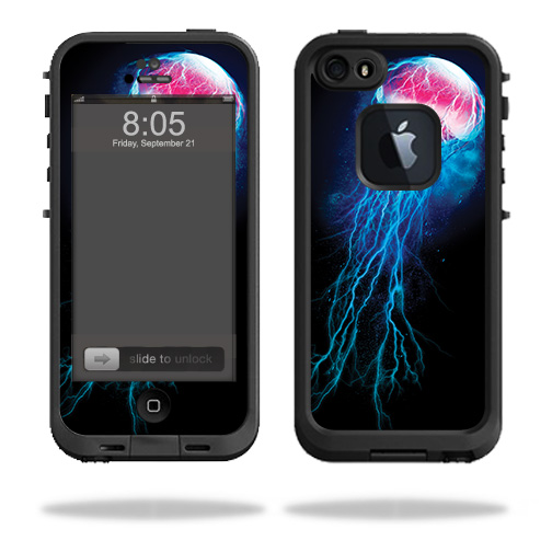 LIFIP5S-Jellyfish Storm Skin for Lifeproof iPhone 5, 5S & SE Case Fre - Jellyfish Storm -  MightySkins