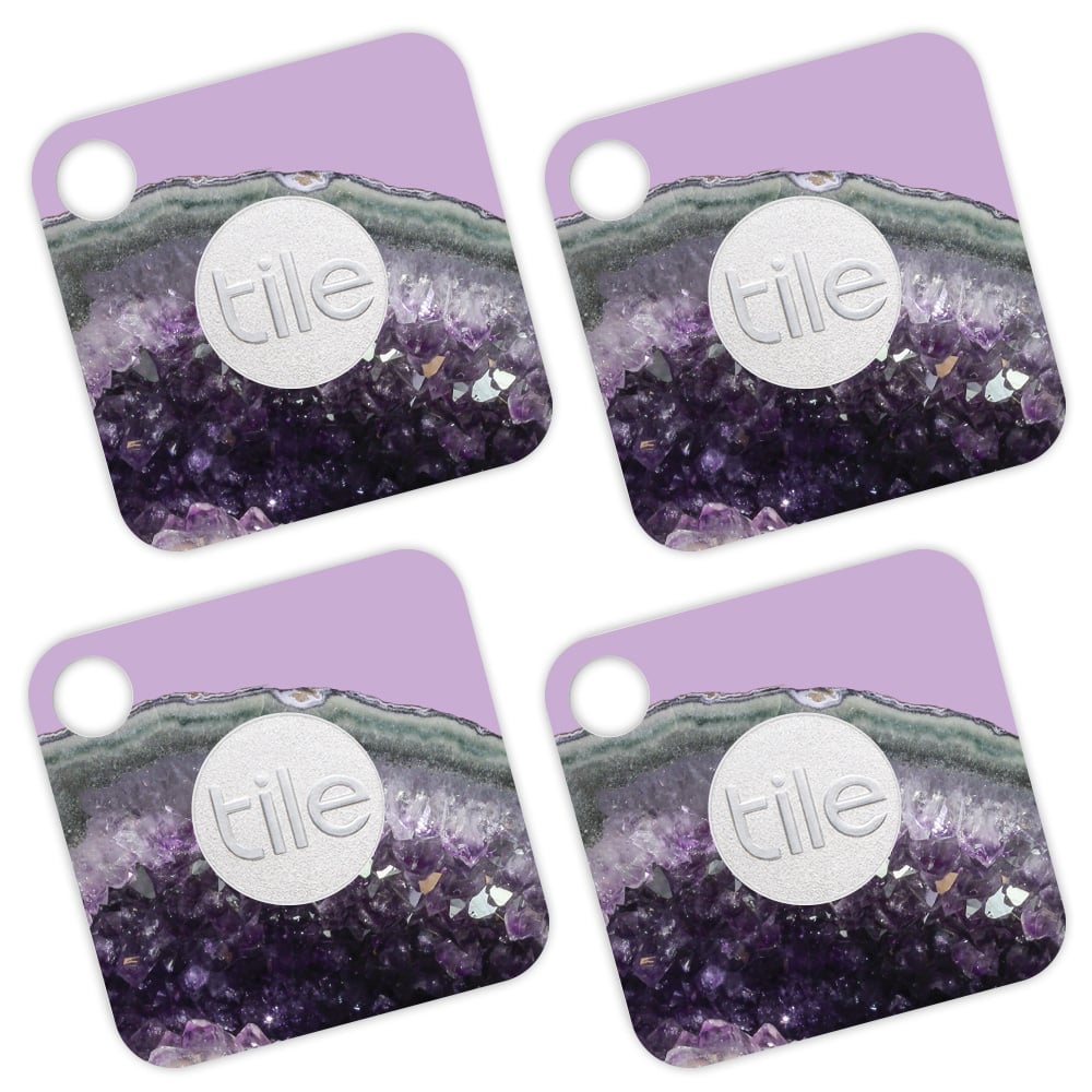 Picture of MightySkins TILEMATE-Amethyst Agate Skin for Tile Mate - Amethyst Agate