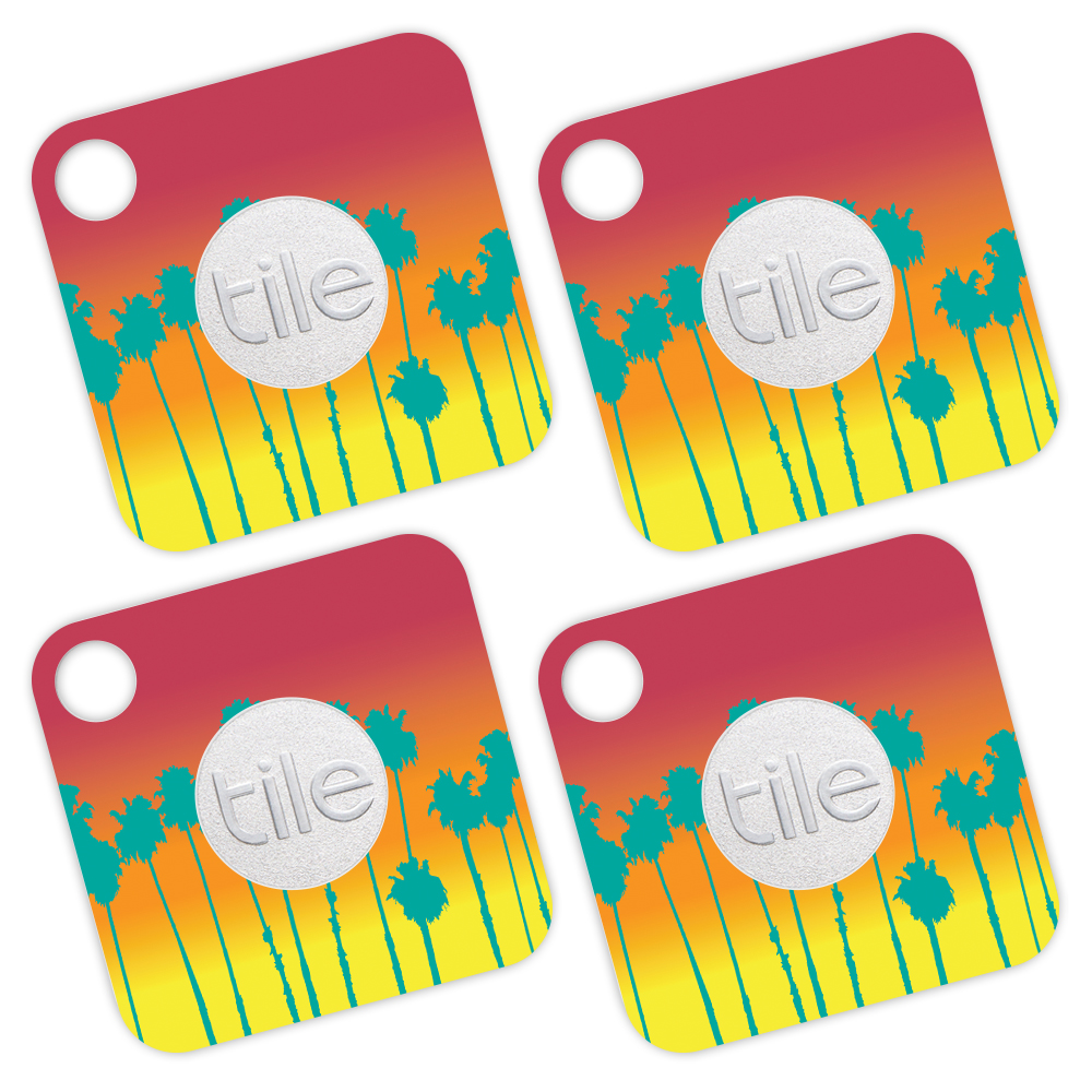 Picture of MightySkins TILEMATE-Sherbet Palms Skin for Tile Mate - Sherbet Palms