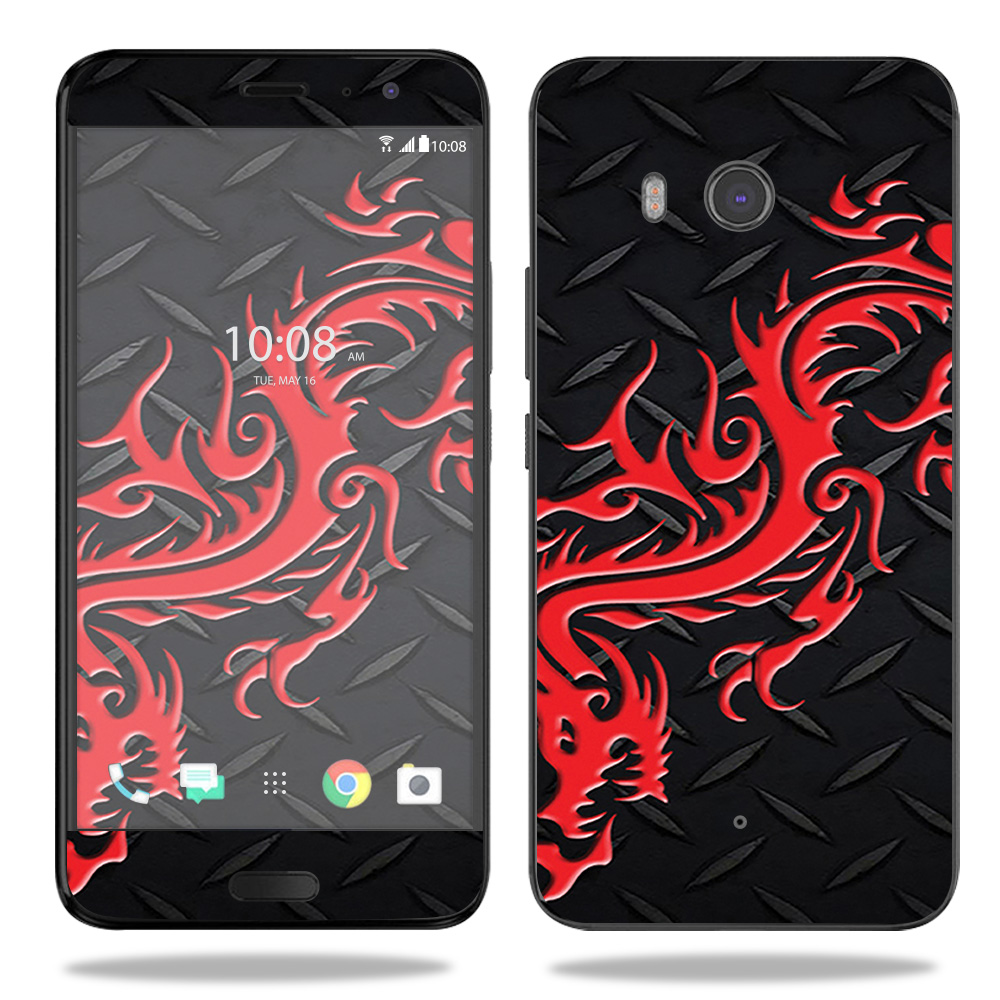HTCU11-Red Dragon Skin for HTC U11 - Red Dragon -  MightySkins