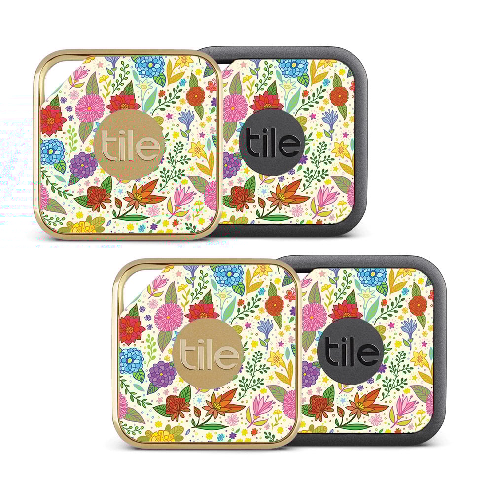 Picture of MightySkins TILEPRO-Flower Garden Skin for Tile Pro Sport & Style Smart - Flower Garden - Pack of 4