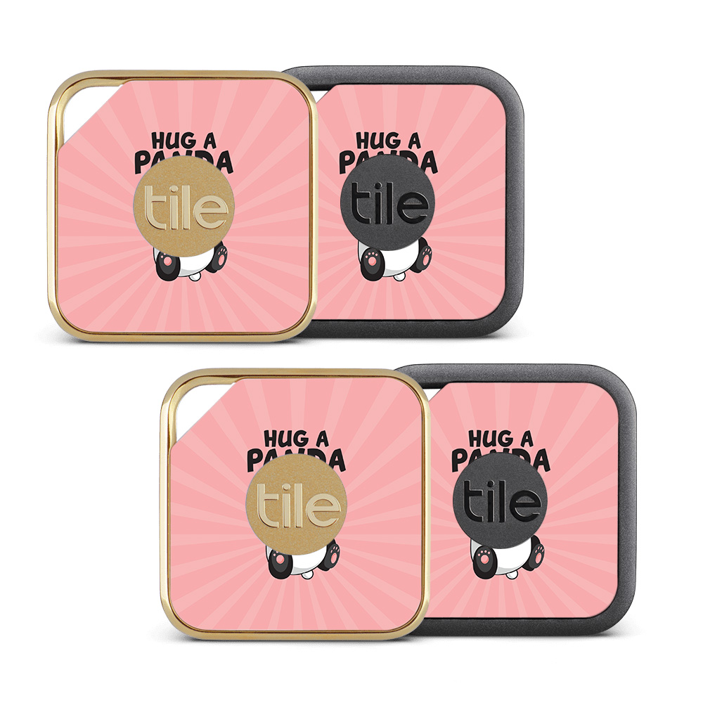 Picture of MightySkins TILEPRO-Hug A Panda Skin for Tile Pro Sport & Style Smart - Hug A Panda - Pack of 4