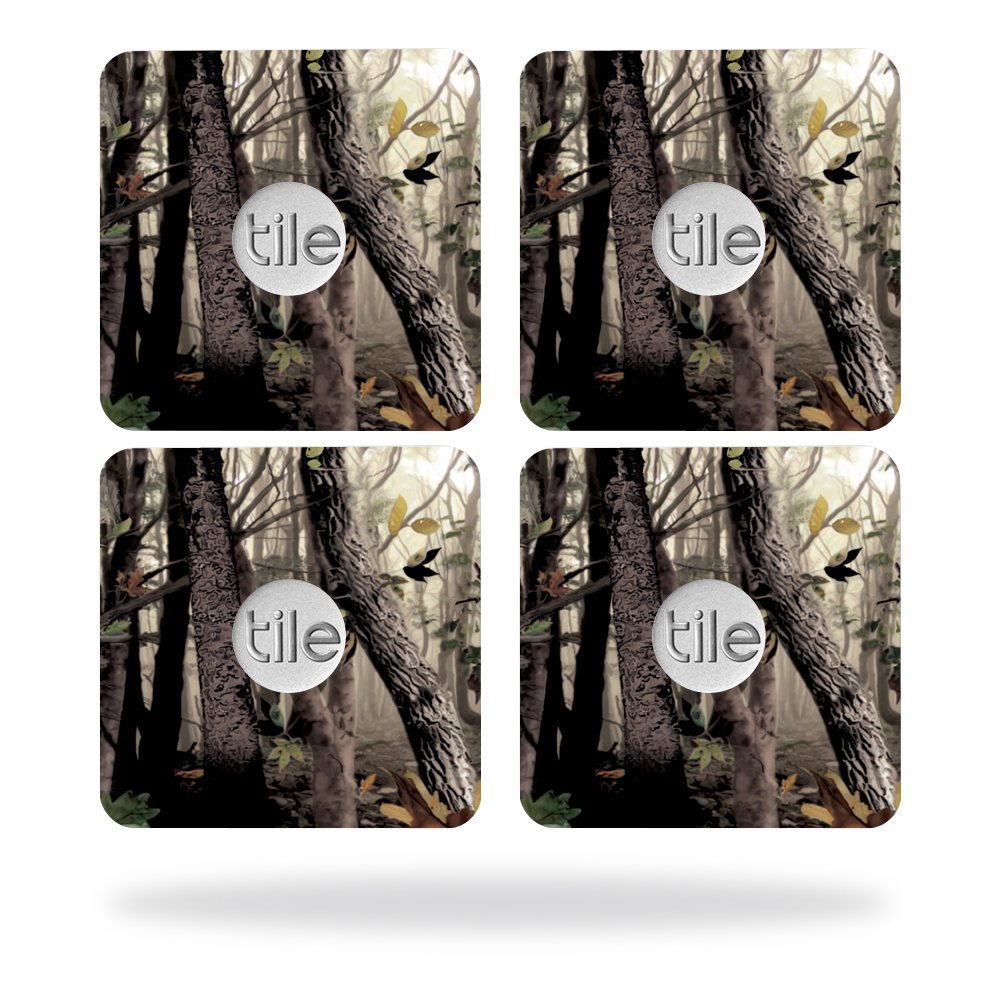 Picture of MightySkins TILESL2-Tree Camo Skin for Tile Slim Key Finder Wrap Cover Sticker - Tree Camo - Pack of 4