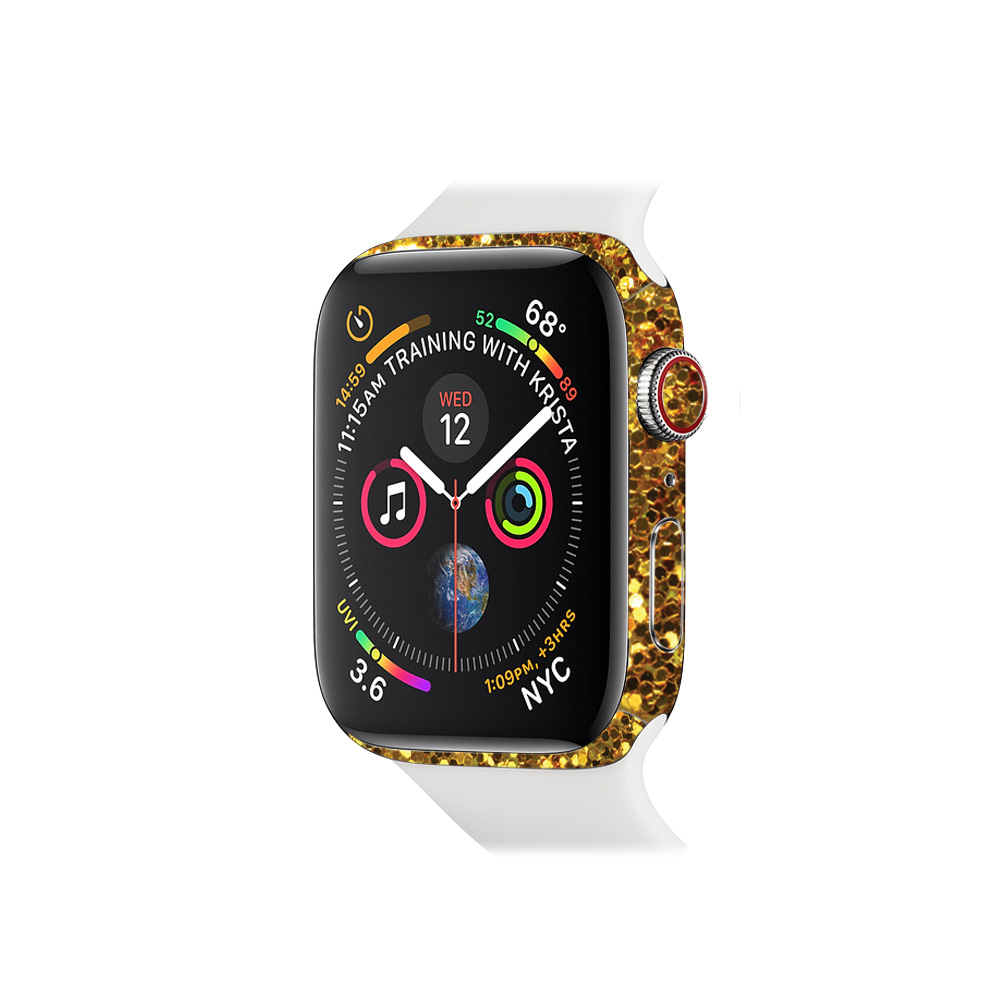 APW440-Gold Dazzle Skin for Apple Watch Series 4 40 mm - Gold Dazzle -  MightySkins