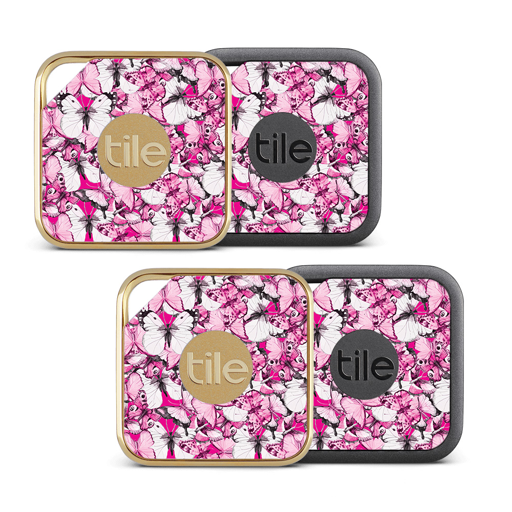 Picture of MightySkins TILEPRO-Butterflies Skin for Tile Pro Sport & Style Smart - Butterflies - Pack of 4