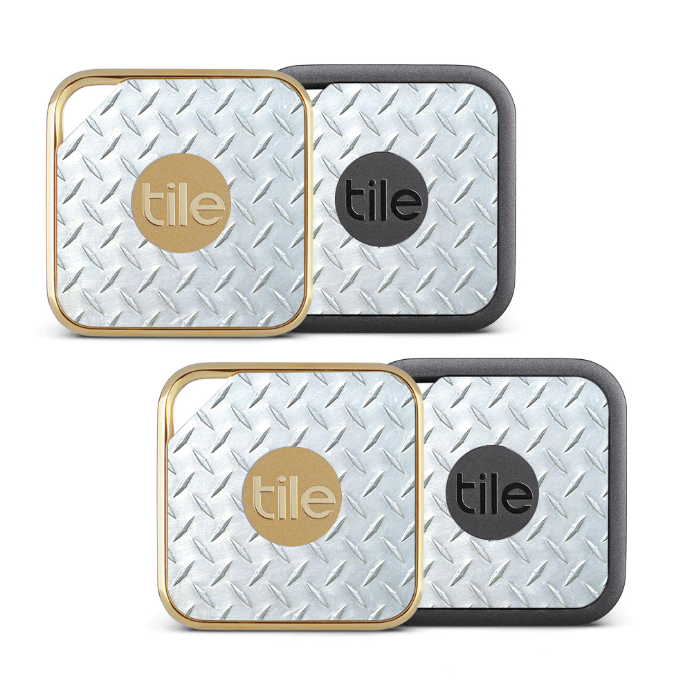 Picture of MightySkins TILEPRO-Diamond Plate Skin for Tile Pro Sport & Style Smart - Diamond Plate - Pack of 4
