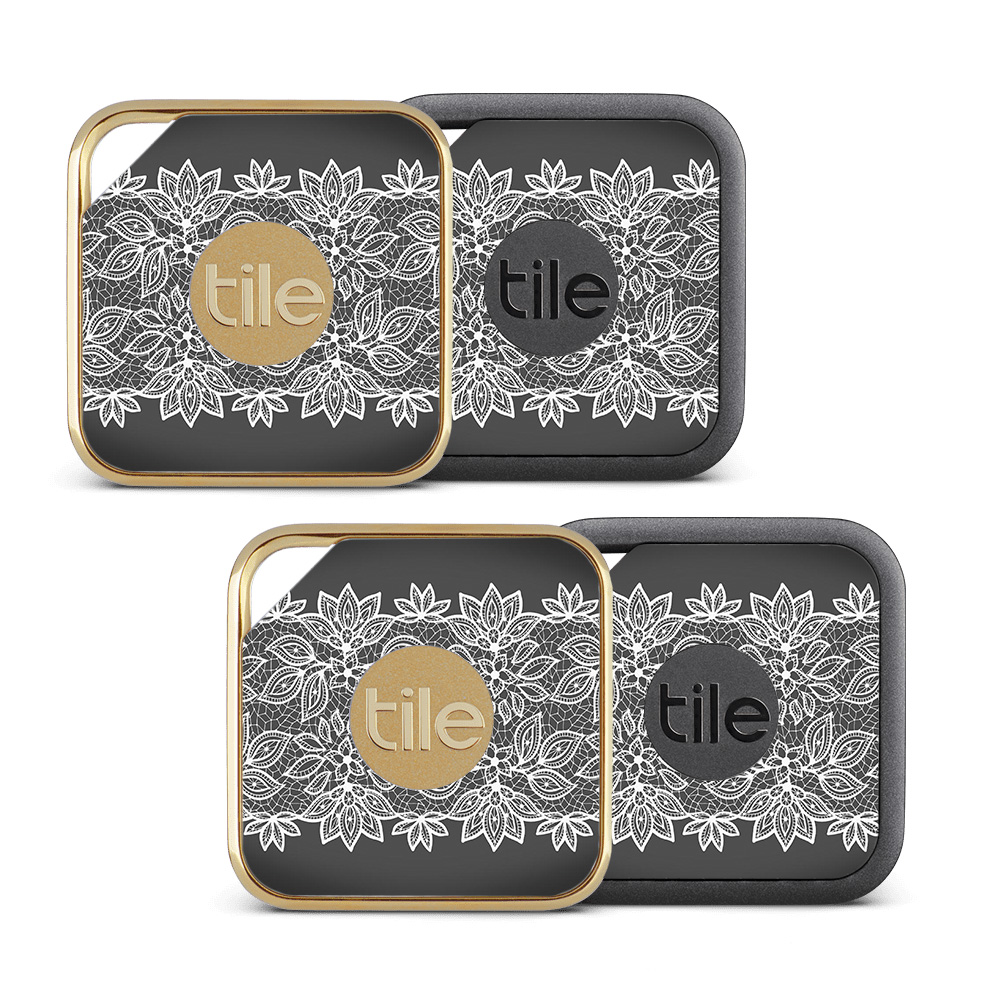 Picture of MightySkins TILEPRO-Floral Lace Skin for Tile Pro Sport & Style Smart - Floral Lace - Pack of 4