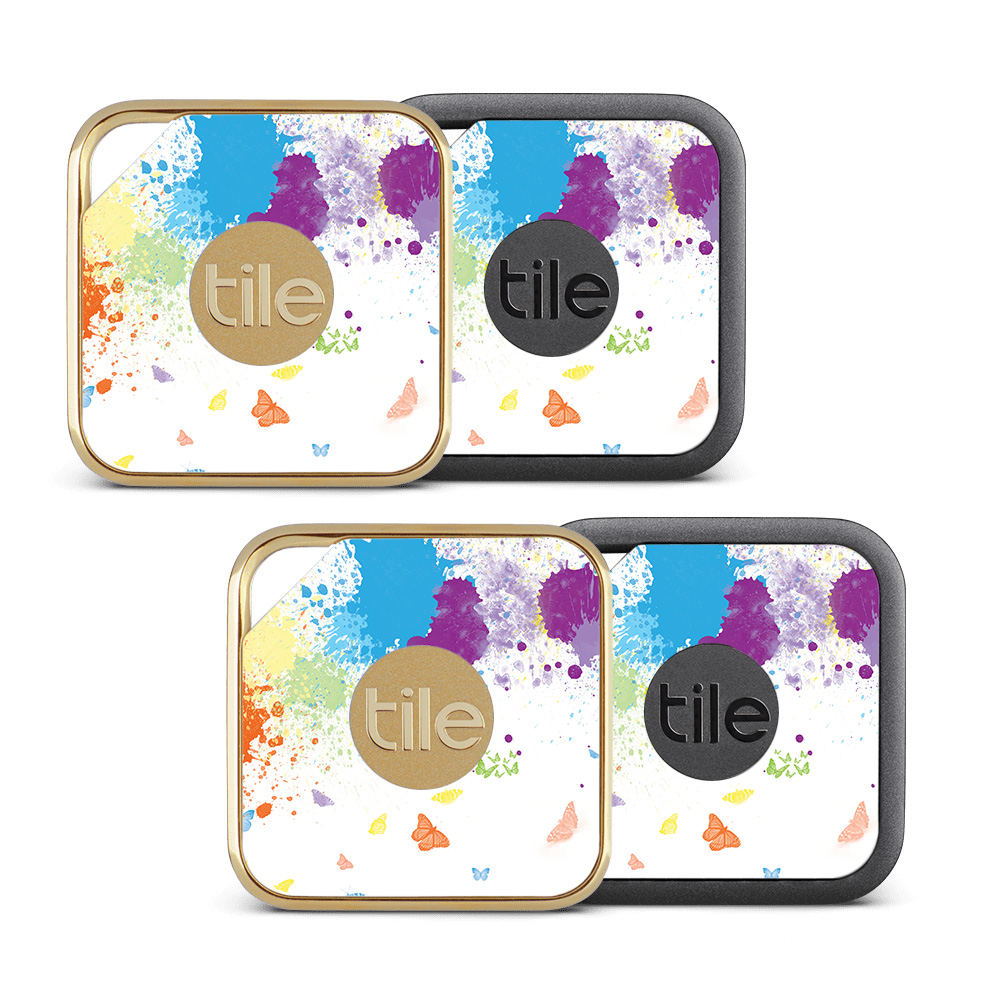 Picture of MightySkins TILEPRO-Splash Of Color Skin for Tile Pro Sport & Style Smart - Splash of Color - Pack of 4