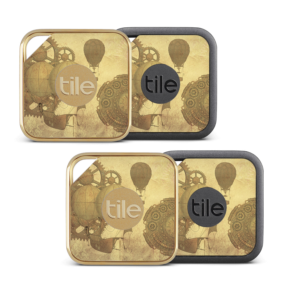 Picture of MightySkins TILEPRO-Steam Punk Paper Skin for Tile Pro Sport & Style Smart - Steam Punk Paper - Pack of 4