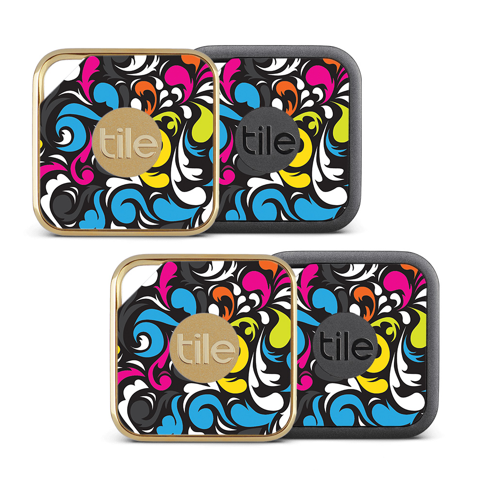 Picture of MightySkins TILEPRO-Swirly Skin for Tile Pro Sport & Style Smart - Swirly - Pack of 4