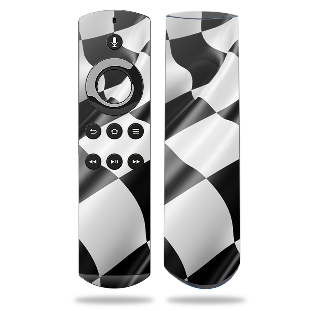 Picture of MightySkins AMFREM-Race Flag Skin for Amazon Fire TV Remote - Race Flag