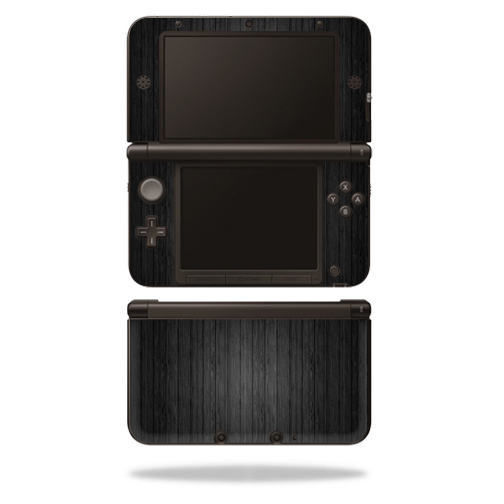 NI3DSXL-Black Wood Skin for Nintendo 3DS XL - Black Wood -  MightySkins