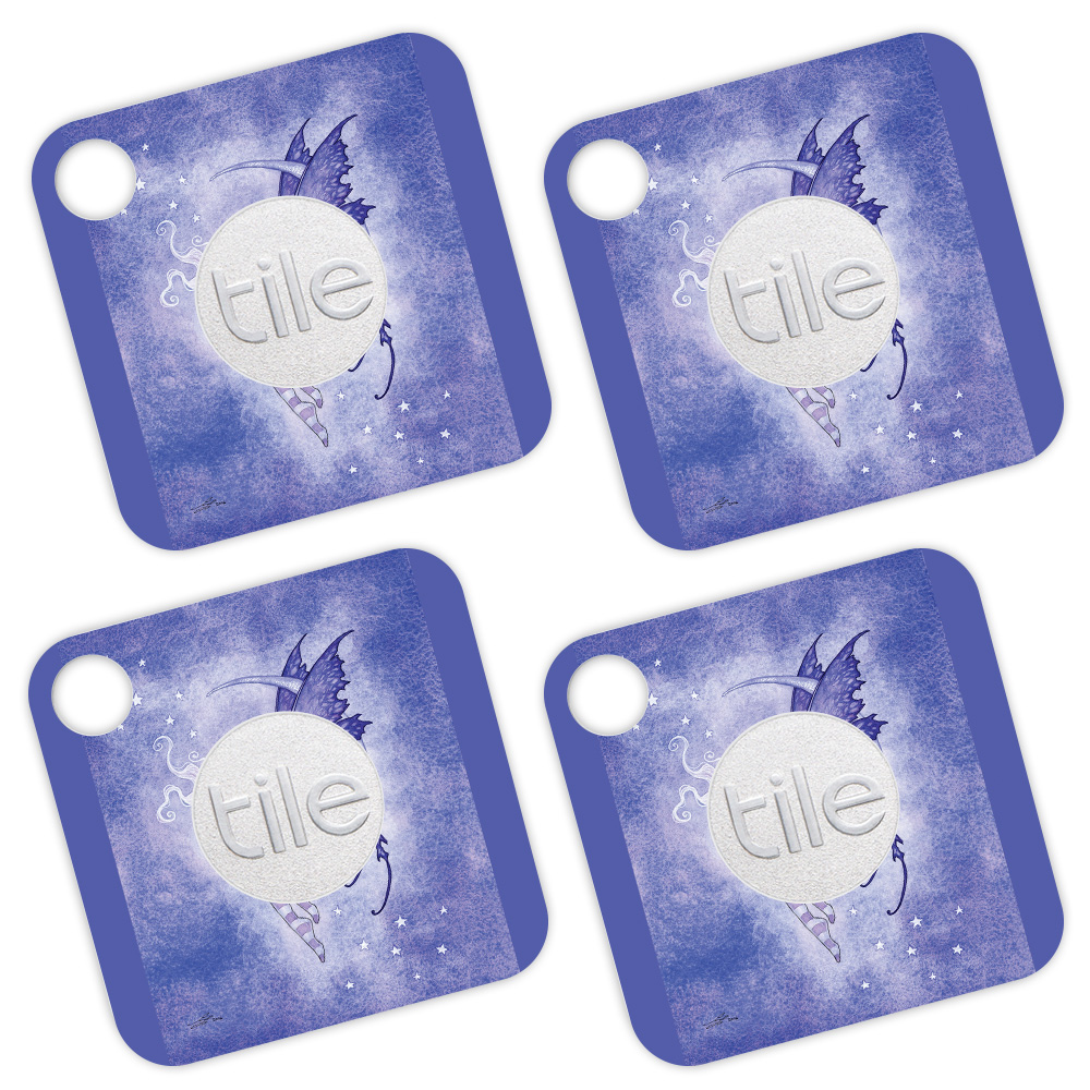 Picture of MightySkins TILEMATE-Purple Moon Skin for Tile Mate - Purple Moon