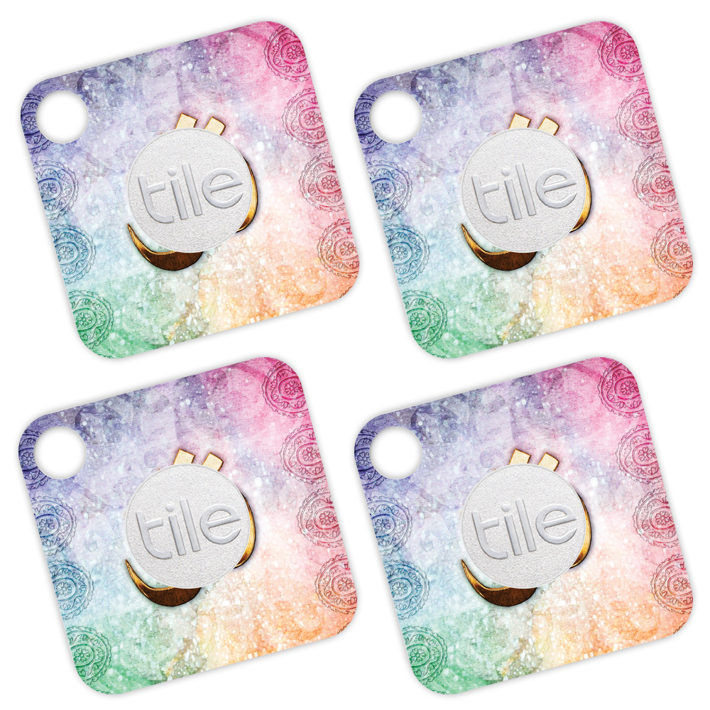 Picture of MightySkins TILEMATE-Rainbow Ohm Skin for Tile Mate - Rainbow Ohm