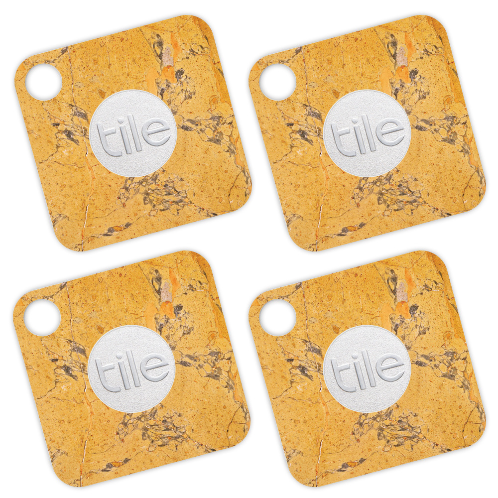 Picture of MightySkins TILEMATE-Saffron Marble Skin for Tile Mate - Saffron Marble