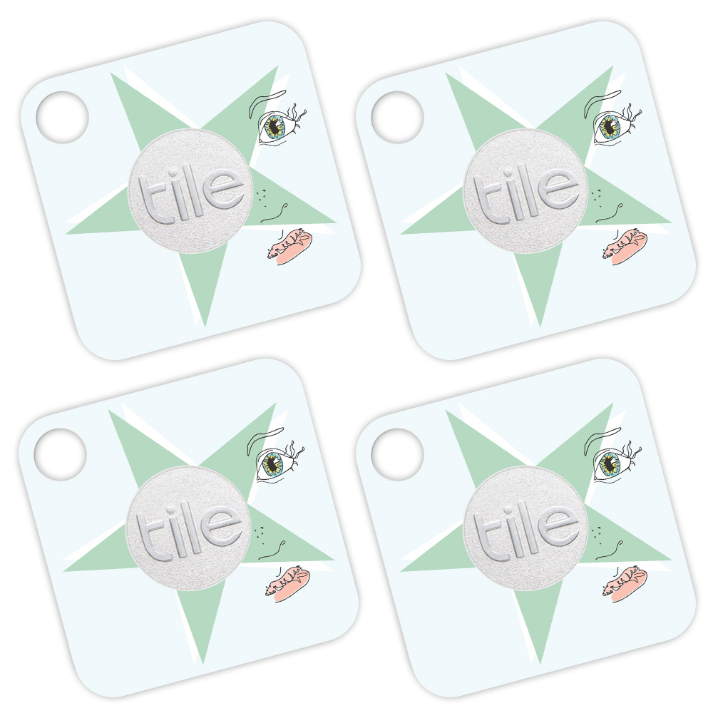 Picture of MightySkins TILEMATE-Star Face Skin for Tile Mate - Star Face