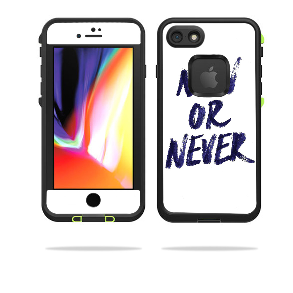 LIFIP8-now or never Skin for Lifeproof Fre for iPhone SE 2020 7 & 8 - Now or Never -  MightySkins