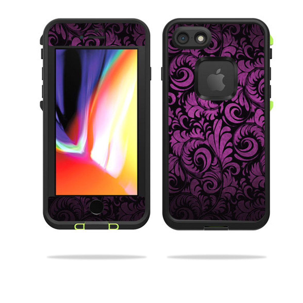 LIFIP8-purple style Skin for Lifeproof Fre for iPhone SE 2020 7 & 8 - Purple Style -  MightySkins