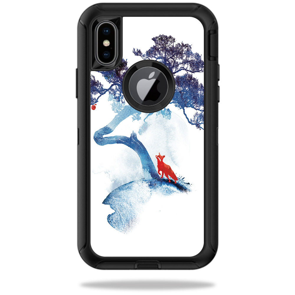OTDIPX-last apple tree Skin for Otterbox Defender iPhone X or XS Case - Last Apple Tree -  MightySkins