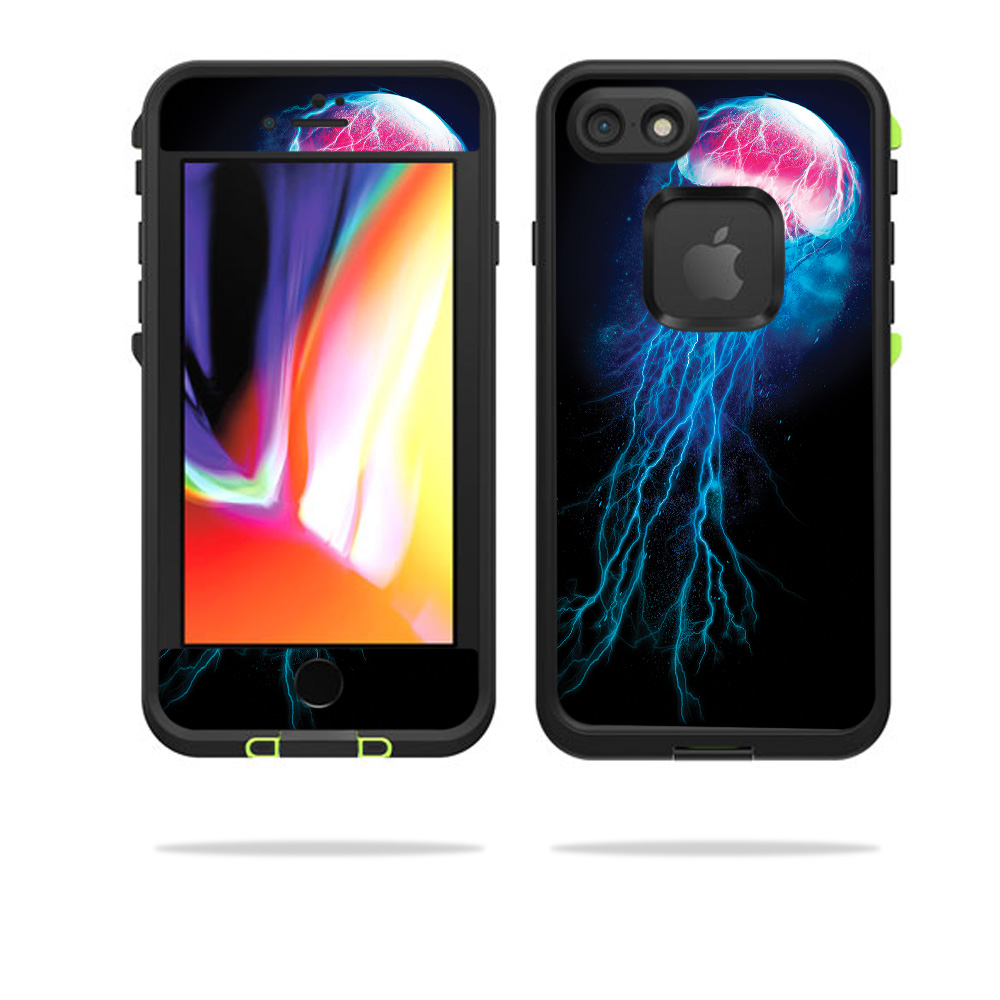 LIFIP8-Jellyfish Storm Skin for Lifeproof Fre for iPhone SE 2020 7 & 8 - Jellyfish Storm -  MightySkins