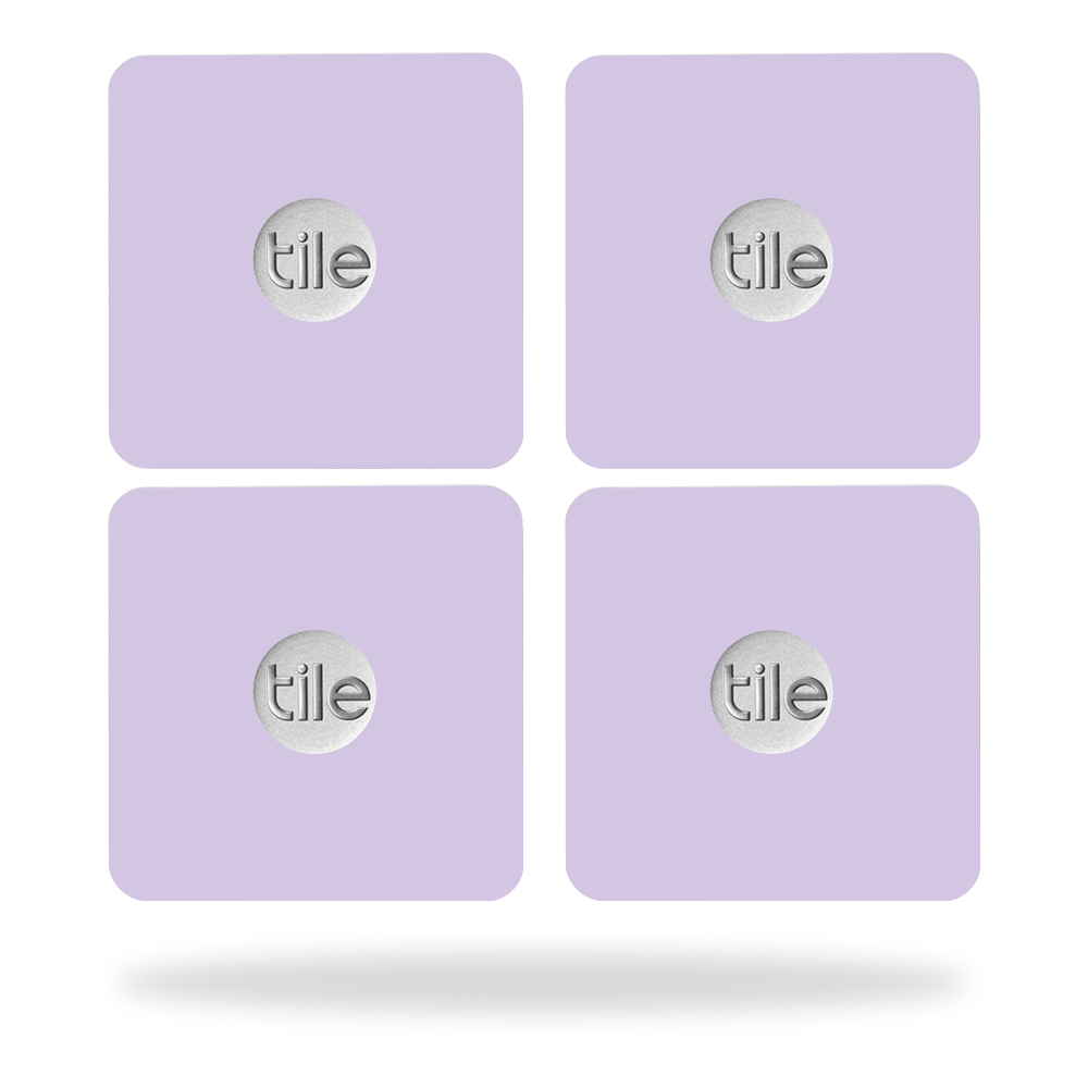 Picture of MightySkins TILESL2-Solid Lilac Skin for Tile Slim Key Finder Wrap Cover - Solid Lilac - Pack of 4