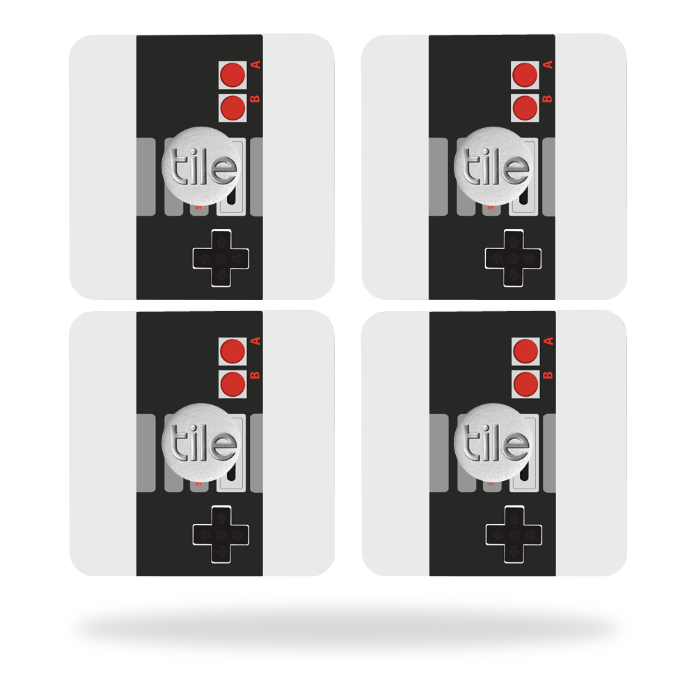 Picture of MightySkins TILESL2-Retro Gamer 3 Skin for Tile Slim Key Finder Wrap Cover - Retro Gamer 3 - Pack of 4